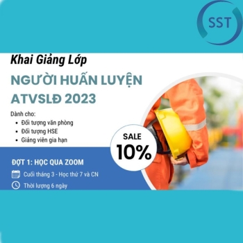 Khai giảng lớp "Người đào tạo an toàn vệ sinh lao động" 2023